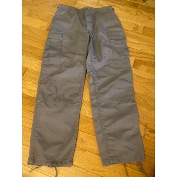 Propper men's beige button fly adjustable waist durable workwear cargo pants Med - Picture 1 of 10